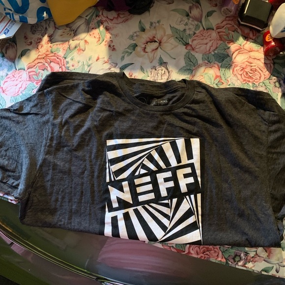 Neff Black Graphic T-Shirt - Picture 2 of 3